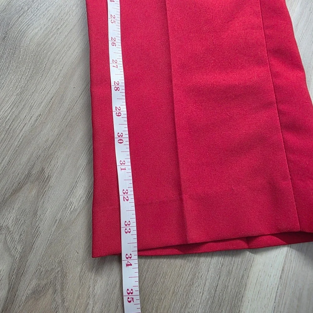 OppoSuits Red Dress Pants Mens US 40 Slim Fit Flat Front‎ Suit Trousers Holiday
